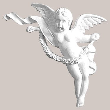 Wandornament Tarquinia – 13,2 × 17 × 3 cm