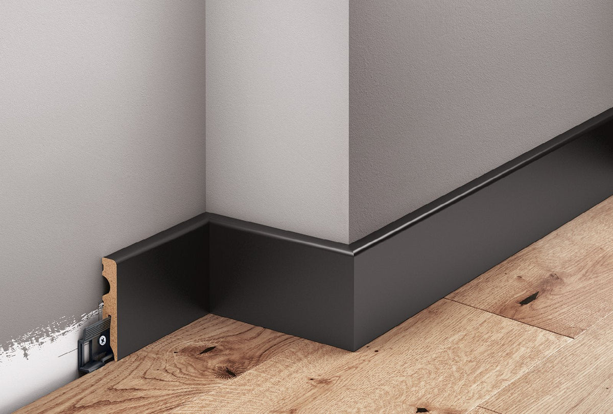 MDF-Sockelleiste Luzern – 6 × 1,1 cm, 220 cm