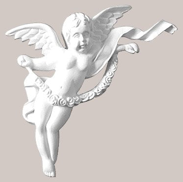 Wandornament Tarquinia – 13,2 × 17 × 3 cm