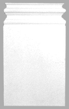 Pilastersockel Nervi – 45 × 20 × 3,7 cm