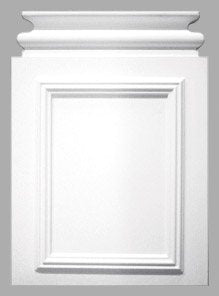 Pilastersockel Numana – 53 × 38 × 5,5 cm
