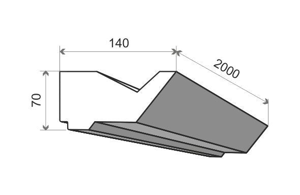 LED-Stuckleiste "Düsseldorf"