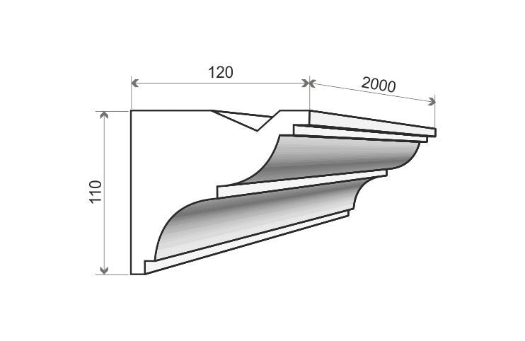 LED-Stuckleiste "Warschau"