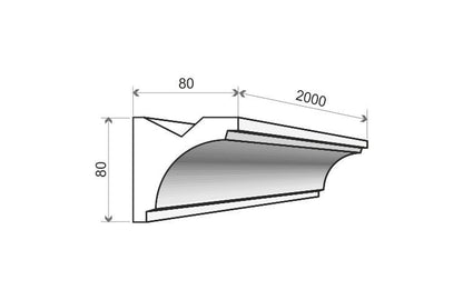 LED-Stuckleiste "Wien"