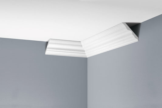 Stuckleiste Imola – 10 × 10 cm