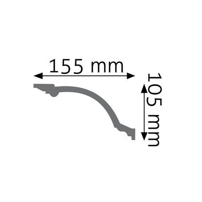 Stuckleiste Pescara – 10,5 × 15,5 cm