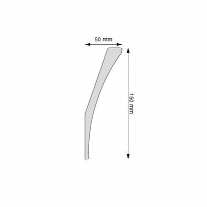 Stuckleiste Bellagio – 15 × 5 cm
