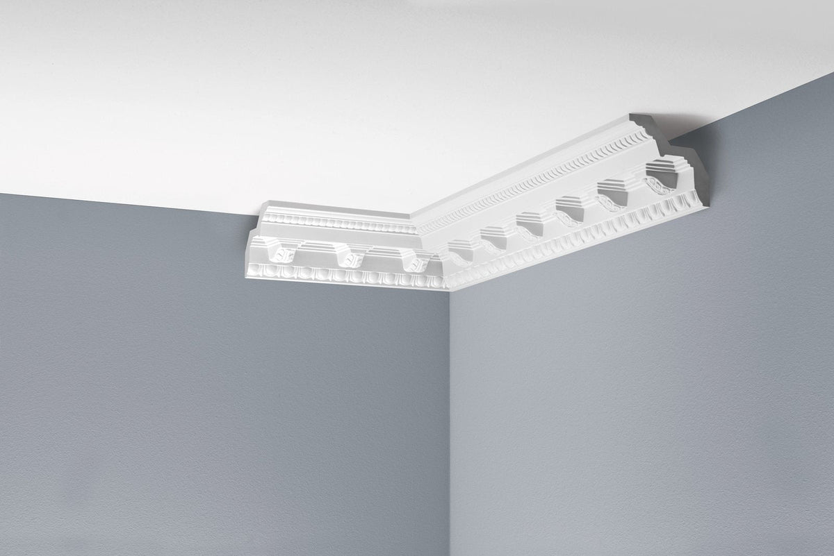 Stuckleiste Arezzo verziert – 10 × 9,2 cm
