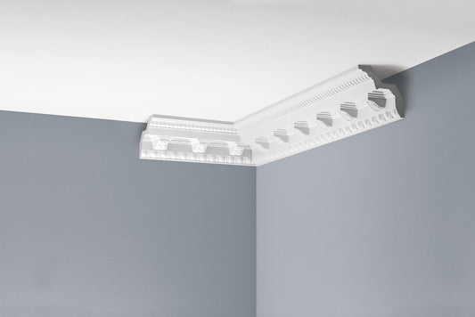 Stuckleiste Arezzo verziert – 10 × 9,2 cm