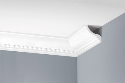 Stuckleiste Como verziert – 7,2 × 7,2 cm