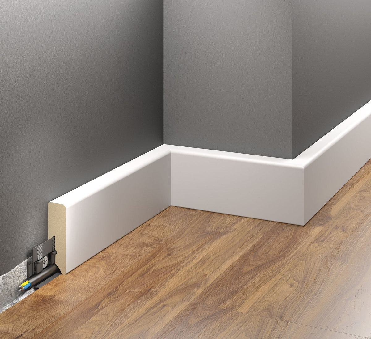 MDF-Sockelleiste Óbidos – 5,8 × 1,45 cm, 220 cm