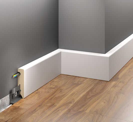 MDF-Sockelleiste Luzern – 6 × 1,1 cm, 220 cm