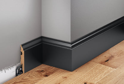 MDF-Sockelleiste Locarno – 8 × 1,3 cm, 220 cm