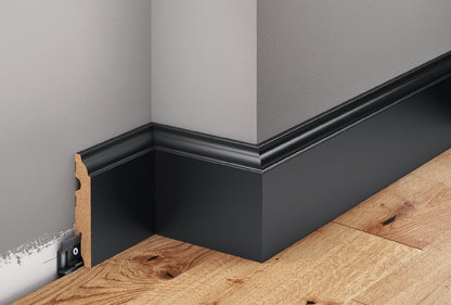 MDF-Sockelleiste Bellinzona – 9 × 1,6 cm, 220 cm