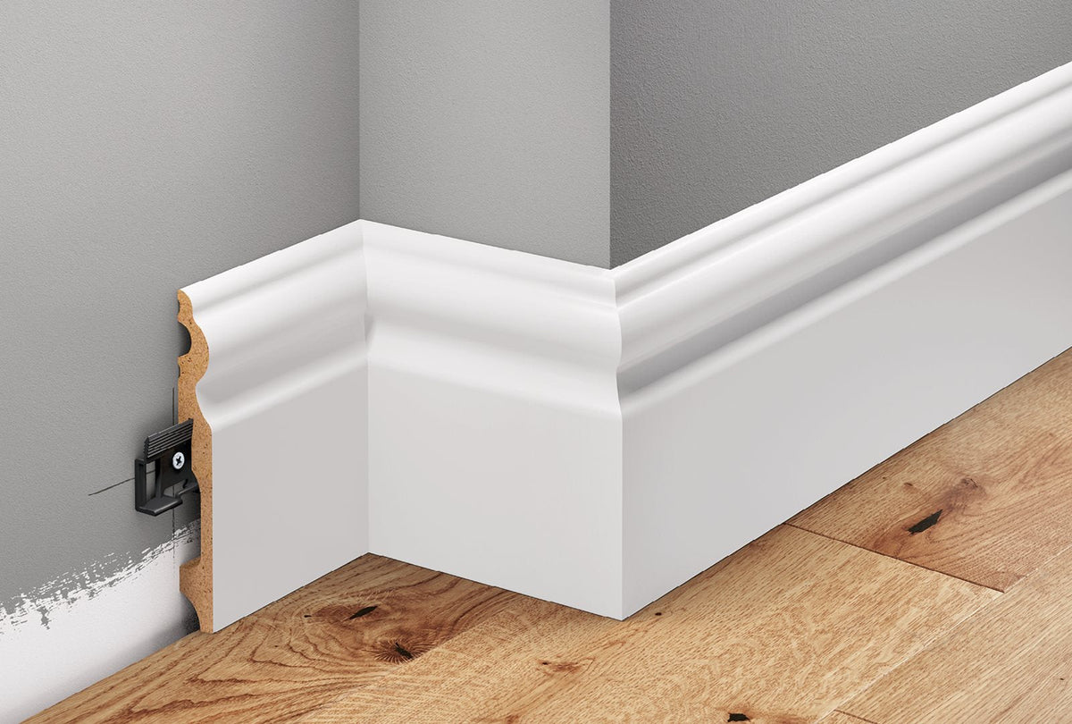 MDF-Sockelleiste Vevey – 11,5 × 1,45 cm, 220 cm