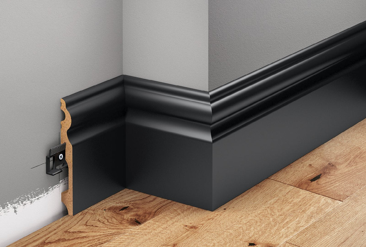 MDF-Sockelleiste Vevey – 11,5 × 1,45 cm, 220 cm