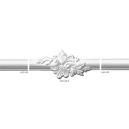 Eckelement Lecco Typ 2 – 23,5 × 11 cm, passend zur Wandleiste Lecco