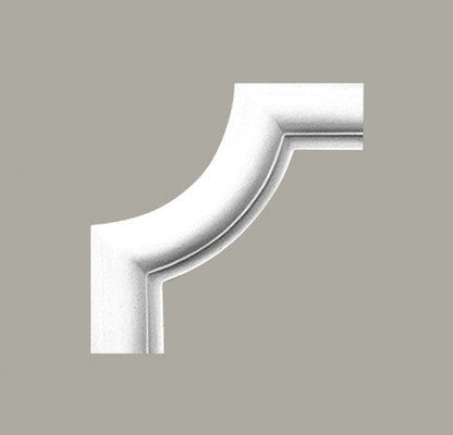 Eckelement Lecco Typ 3 – 15,5 × 15,5 cm, passend zur Wandleiste Lecco