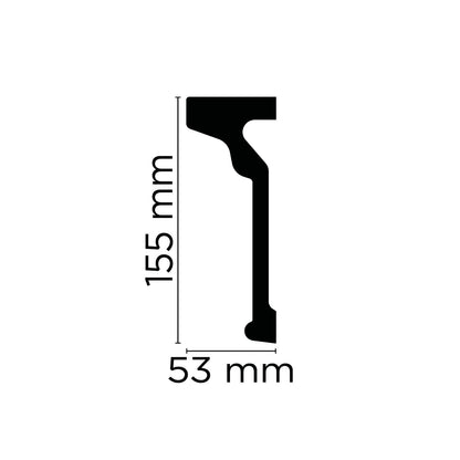 Wandleiste Lipari – 15,5 × 5,3 cm