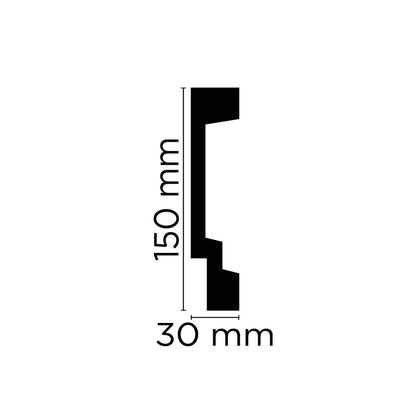 Wandleiste Noto – 15 × 3 cm
