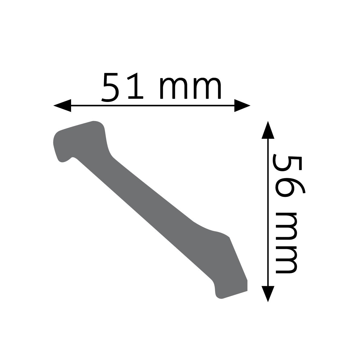 LED-Lichtleiste Antibes – 5,6 × 5,1 cm