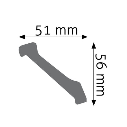 LED-Lichtleiste Antibes – 5,6 × 5,1 cm