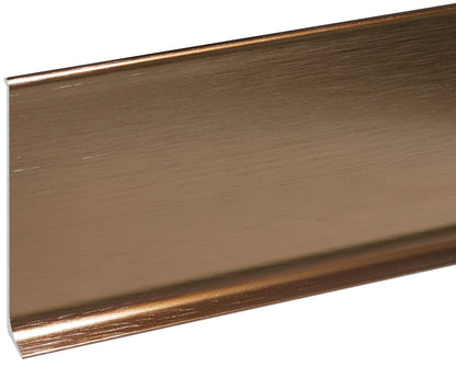 Aluminium-Sockelleiste 100 mm – Aluminium, 250 cm