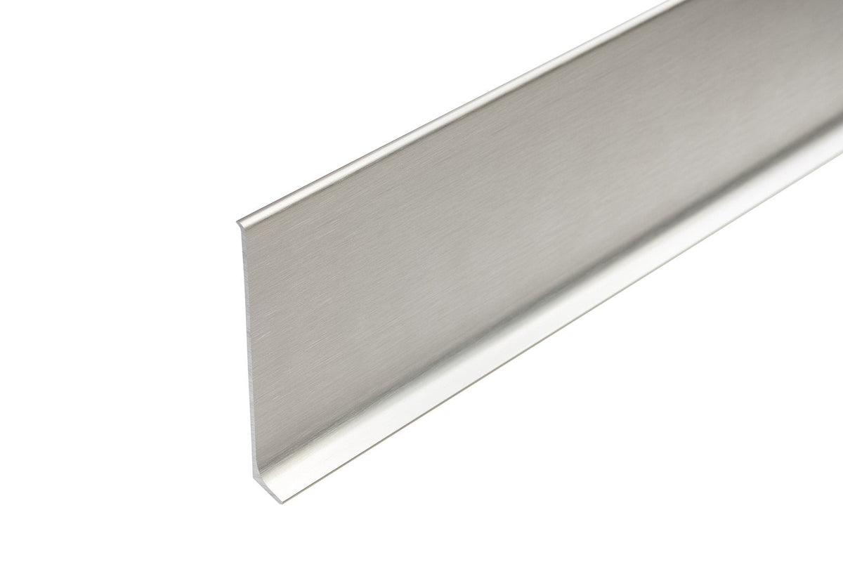 Aluminium-Sockelleiste 80 mm – Aluminium, 250 cm