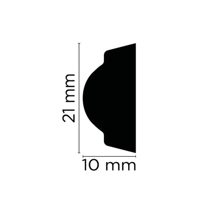 Zierleiste Rennes – 2,1 × 1 cm