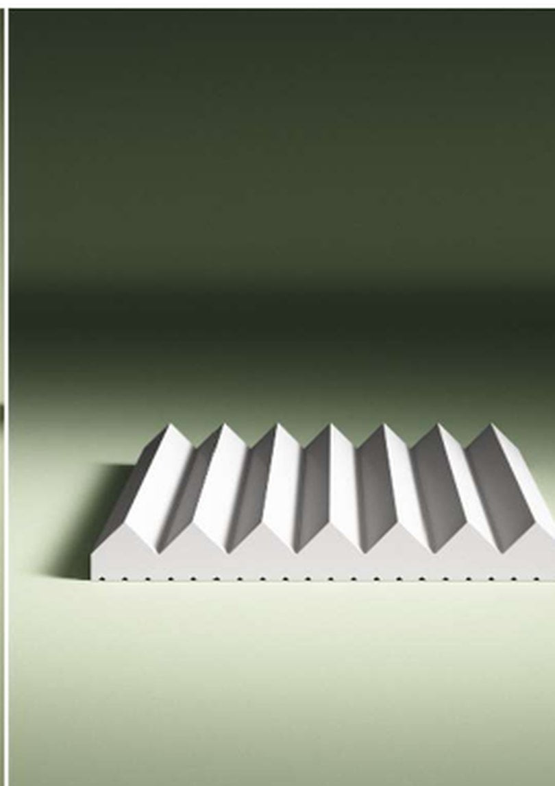 Wandlamelle Potenza – 14,7 × 1,7 cm, 280 cm