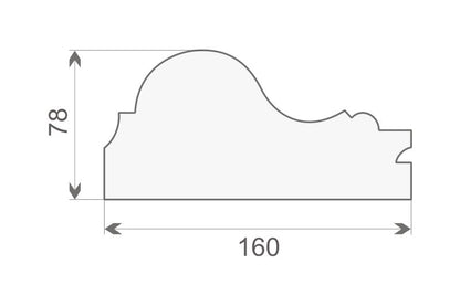 Stuck Gesimse "Essen"