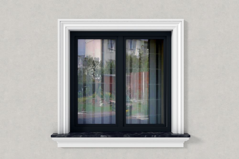 Stuckleiste flach "Manchester" Fassade